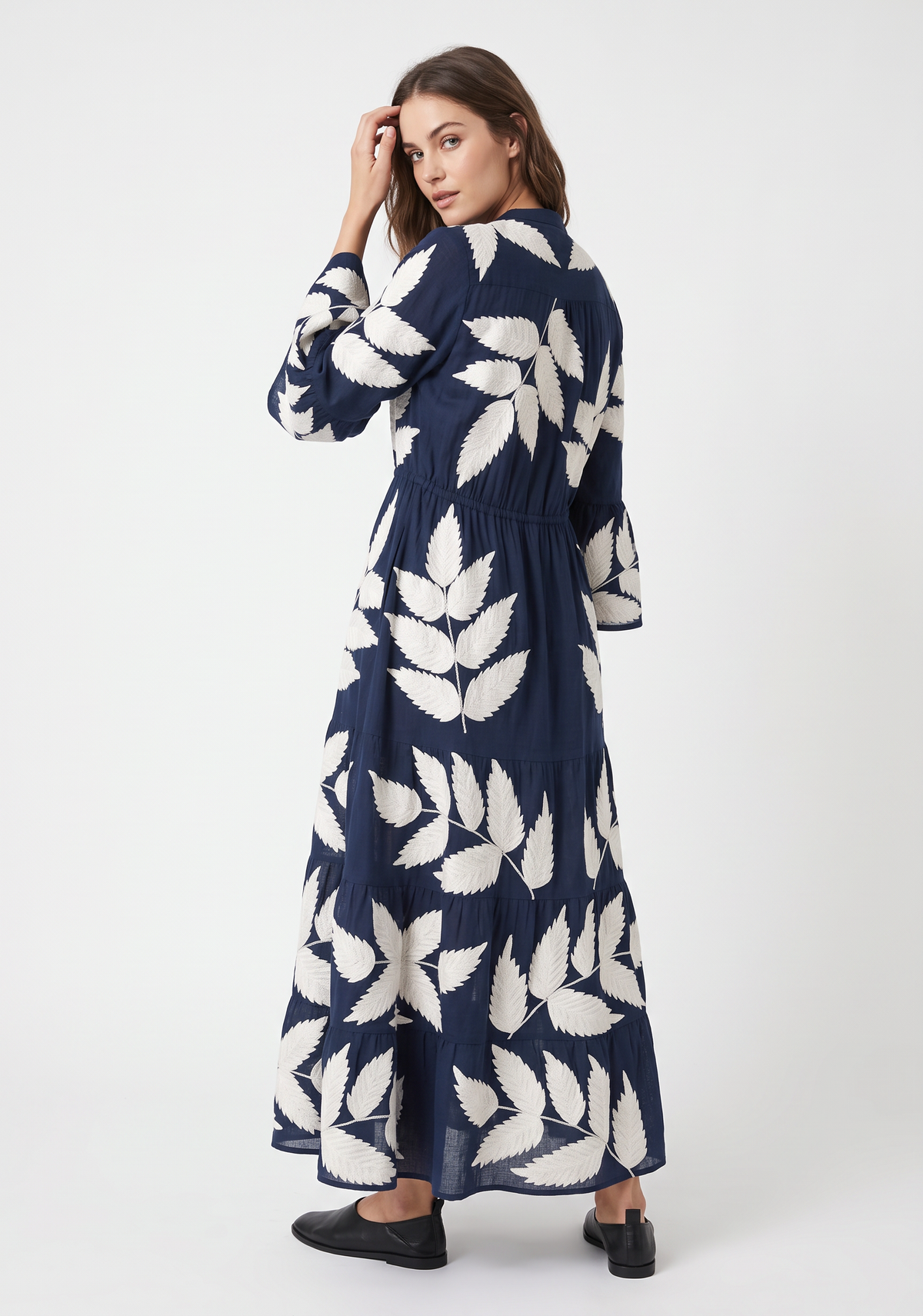 Women’s Long Tunic with Hand Embroidery - Livia