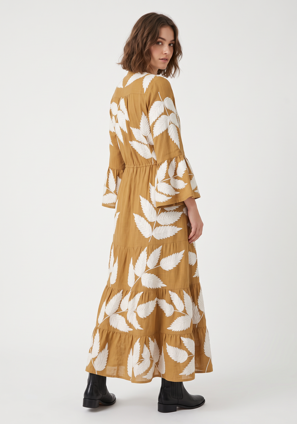 Women’s Long Tunic with Hand Embroidery - Livia