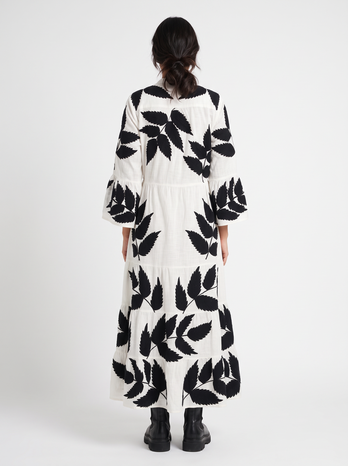 Women’s Long Tunic with Hand Embroidery - Livia